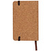 A6 Notizbuch mit Korkeinband und linierten Seiten