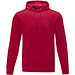 Charon Herren Kapuzenpullover, rot, 3XL