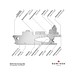 ROMINOX® Key Tool Cargo Ship / Containerschiff (19 Funktionen) im Motiv-Mäppchen Frohe Ostern, grün