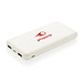 XD COLLECTION Pocket Powerbank High Density, 10.000 mAh, weiß