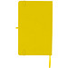 Notizbuch Happy, DIN A5, blanko, gelb