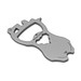 ROMINOX® Key Tool, Little Shopper - 14 Funktionen, silber