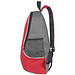 Rucksack mit Seitenfächern aus Polyester, rot