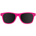 Sonnenbrille aus Kunststoff im Nerdlook, UV 400 Schutz, pink